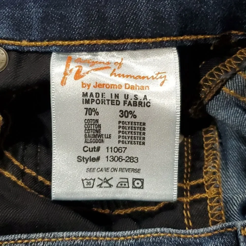 Citizens Of Humanity Elson Mid Rise Straight Leg Jeans Size 25 or 0